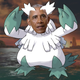 An Abomasnow with Barack Obama's head.